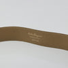 Salvatore Ferragamo Gancini Buckle Reversible Belt Leather