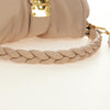 Miu Miu Madras Convertible Lock Tote Leather