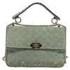 Valentino Garavani Rockstud Spike Flap Quilted Suede