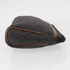 Christian Dior Vintage Honeycomb Zip Coated Canvas