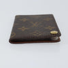 Louis Vuitton Porte Cartes Pression Card Case Monogram Canvas
