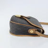 Christian Dior Vintage Honeycomb Canvas and Leather