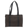 Celine Vintage Macadam Shopper Tote Coated Canvas