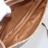 Celine Vintage Macadam Circle Logo Canvas and Leather