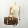 Celine Vintage Duffle Macadam Coated Canvas