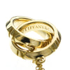 Tiffany & Co. Atlas X Closed Interlocking Pendant 18K Yellow Gold