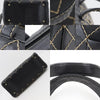 Chanel Surpique Boston Quilted Leather