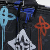 Louis Vuitton Keepall Bandouliere Graffiti Monogram Eclipse Canvas