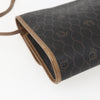 Christian Dior Vintage Honeycomb Flap Canvas and Leather
