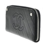 Chanel CC Charm Zip Around Quilted Lambskin