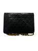 Chanel Chanel Matelassé Cuir Noir Black leather