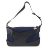 Salvatore Ferragamo Cut Out Canvas and Leather