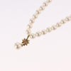 Christian Dior CD Bee Star Pearl Pendant Metal with Faux Pearl