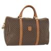 Celine Vintage Macadam Boston Canvas and Leather