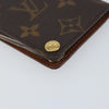 Louis Vuitton Porte Cartes Pression Card Case Monogram Canvas