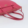 Salvatore Ferragamo Gancini Tote Leather
