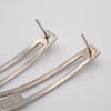 Gucci G Logo Long Studs Silver 925