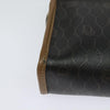 Christian Dior Vintage Honeycomb Zip Canvas and Leather