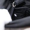Prada Logo Flap Messenger Tessuto