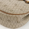 Christian Dior Vintage Honeycomb Canvas and Leather