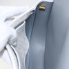 Christian Dior Vintage Honeycomb Flap Coated Canvas