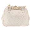 Chanel Vintage Diamond CC Tassel Quilted Lambskin