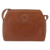 Celine Vintage Circle Logo Leather