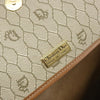 Christian Dior Vintage Honeycomb Canvas
