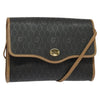 Christian Dior Vintage Honeycomb Flap Coated Canvas
