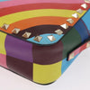 Valentino Garavani Rockstud 1973 Camera Striped Leather
