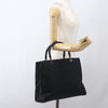 Gucci Vintage Bamboo Handle Tote GG Nylon