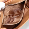 Celine Vintage Macadam Circle Logo Canvas and Leather