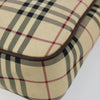 Burberry Zip Messenger Nova check Canvas and Leather