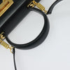 Salvatore Ferragamo Gancini Convertible Top Handle Leather