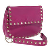 Valentino Garavani Rockstud Saddle Leather