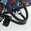 Louis Vuitton Keepall Bandouliere Graffiti Monogram Eclipse Canvas