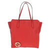 Gucci Grand Prix Interlocking GG Tote Grainy Leather