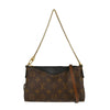 Louis Vuitton Pallas Clutch Monogram Canvas with Leather