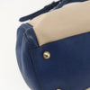 Prada Cuir Frame Convertible Tote Canvas and Saffiano Leather