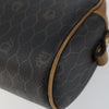 Christian Dior Vintage Honeycomb Canvas and Leather