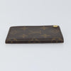 Louis Vuitton Porte Cartes Pression Card Case Monogram Canvas