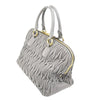 Miu Miu Madras Bowler Matelasse Leather