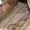 Prada Front Zip Convertible Satchel Cervo Leather