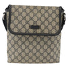 Gucci Flap Messenger GG Coated Canvas