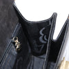 Salvatore Ferragamo Gancini Convertible Top Handle Patent Leather