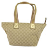 Gucci Web Zip Tote GG Canvas