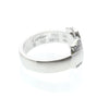 Cartier Vintage C de Cartier 18K White Gold with Diamonds