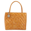 Chanel Medallion Tote Quilted Patent