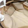 Christian Dior Vintage Honeycomb Zip Canvas and Leather