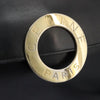 Celine Vintage Circle Logo Leather